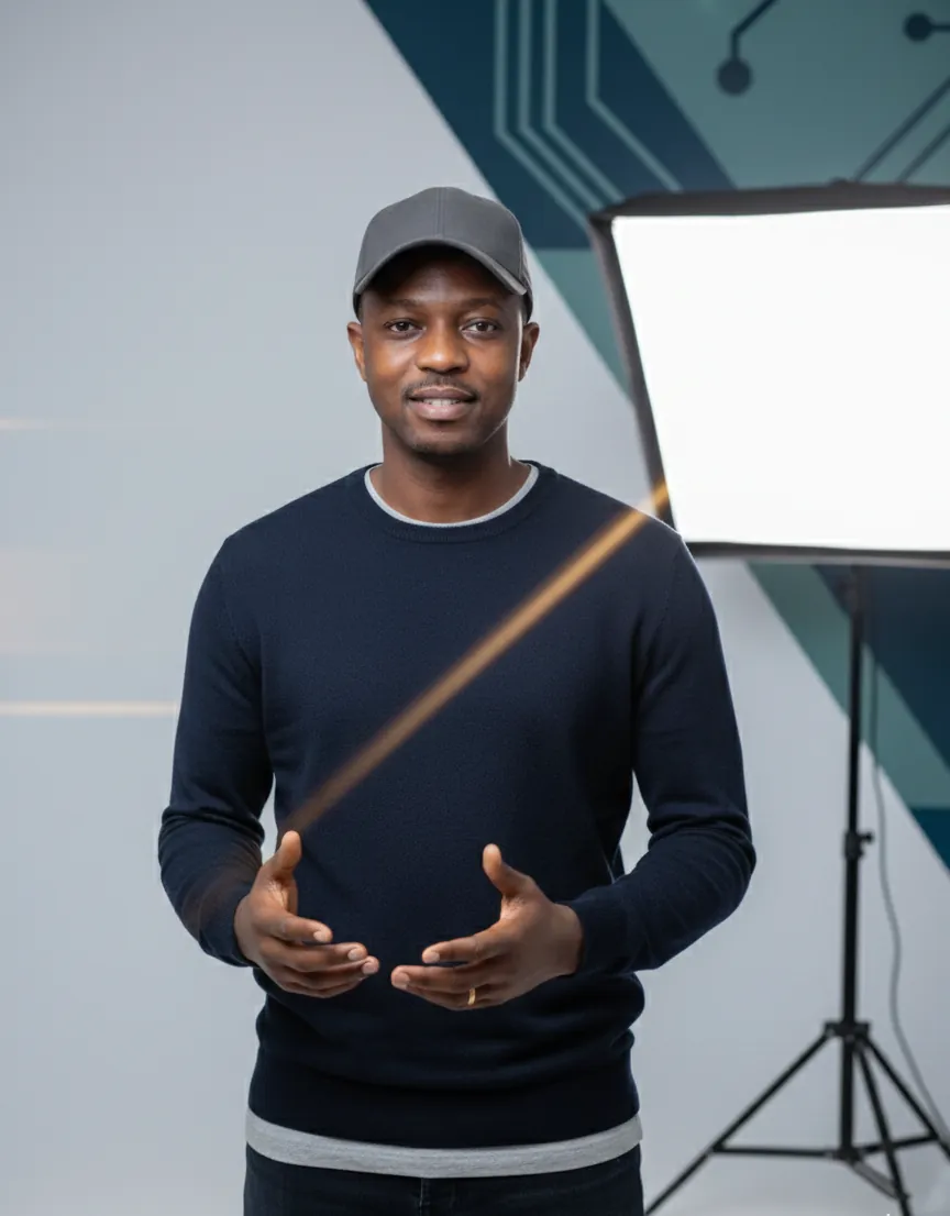 Portrait of Uyi Justin Uyioghosa, a frontend developer